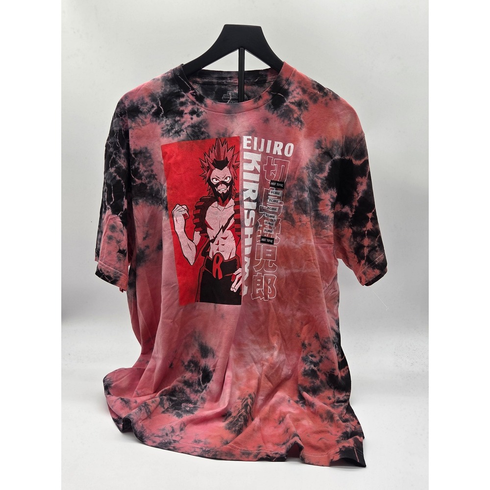 My Hero Academia Eijiro Kirishima Tie Dye Graphic T-Shirt XL 101-388